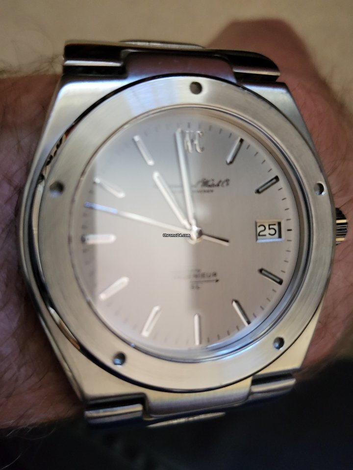 IWC Ingenieur Jumbo Mens watch Unisex Automatic Steel IW1832 Replica 7
