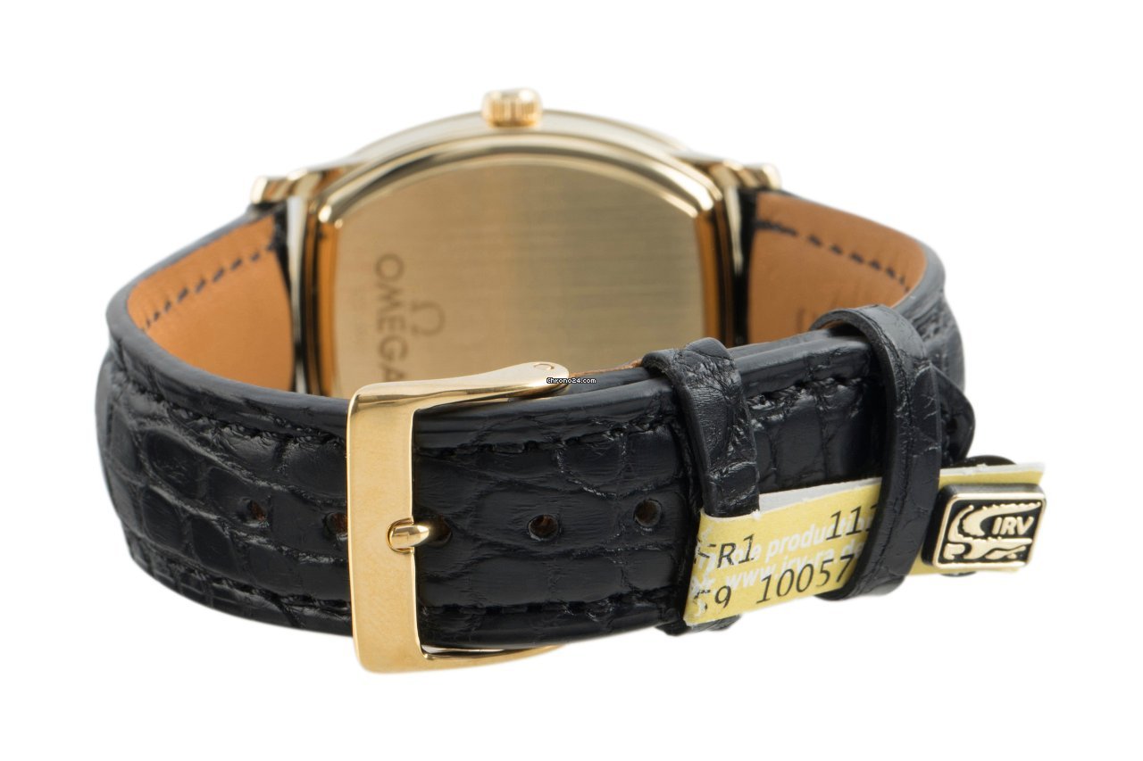 IMG_9081 Omega De Ville Prestige Mens watch Unisex Automatic Yellow gold 4653.31 Replica 7