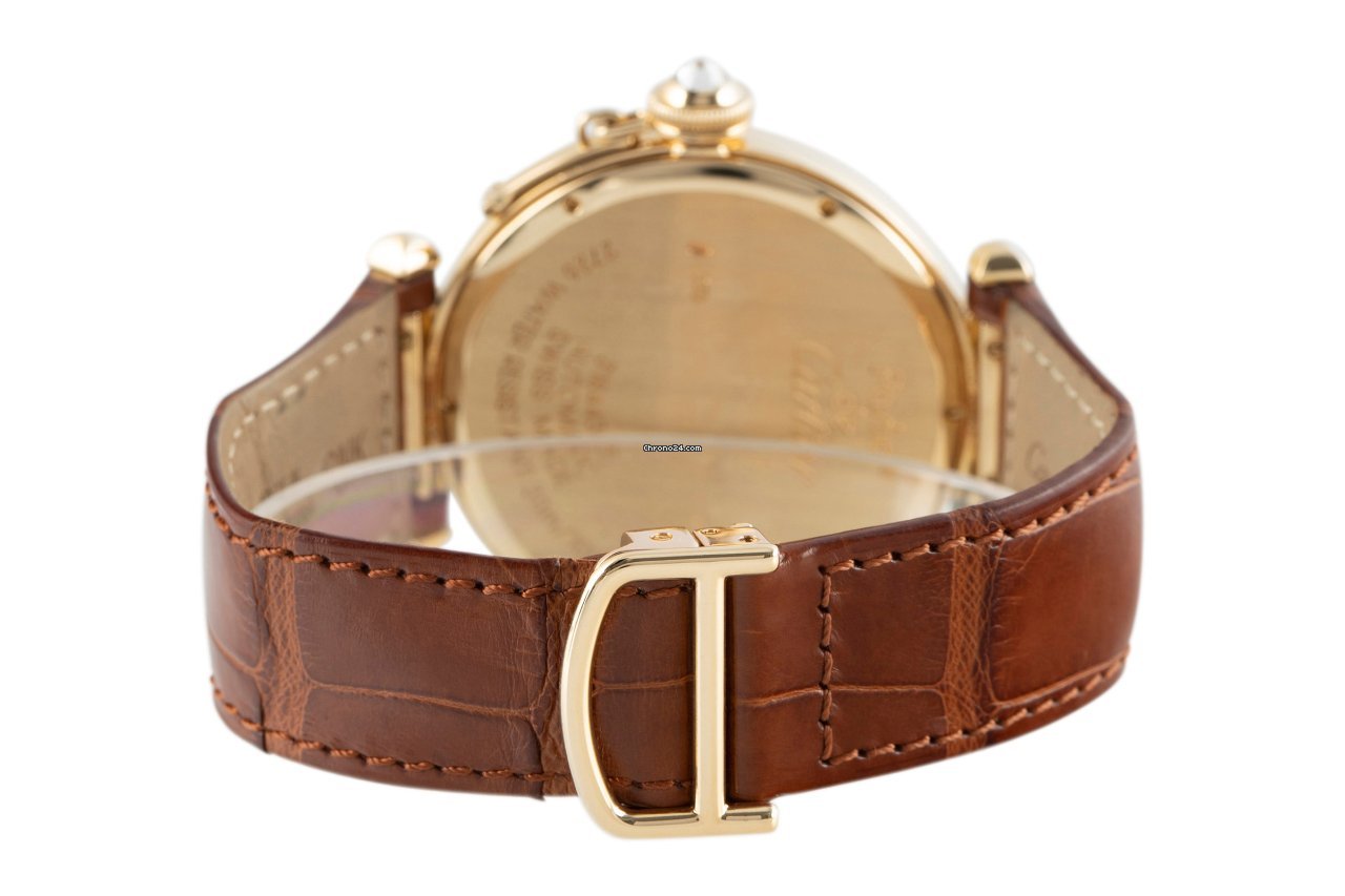 Cartier Pasha Womens watch Automatic Yellow gold WJ120351 Replica 7