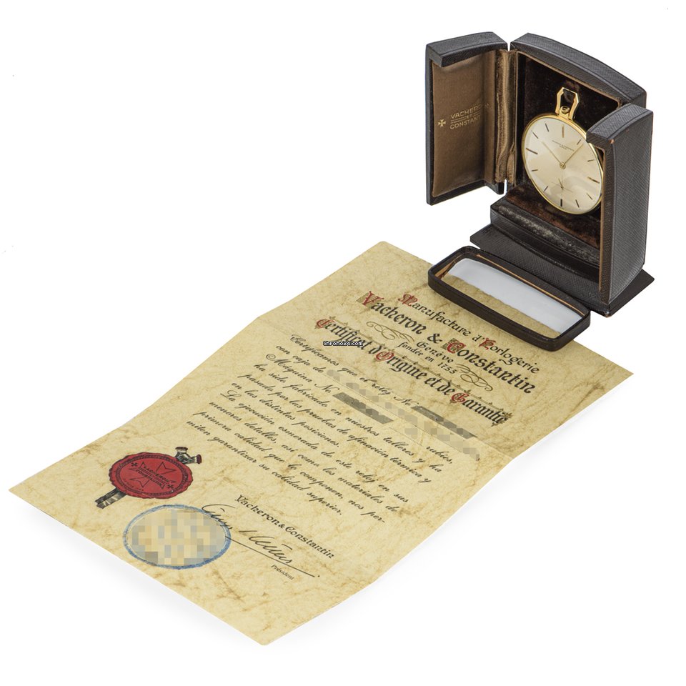 IMG_9081 Vacheron Constantin Mens watch Unisex Manual winding Yellow gold 6320 Replica 7