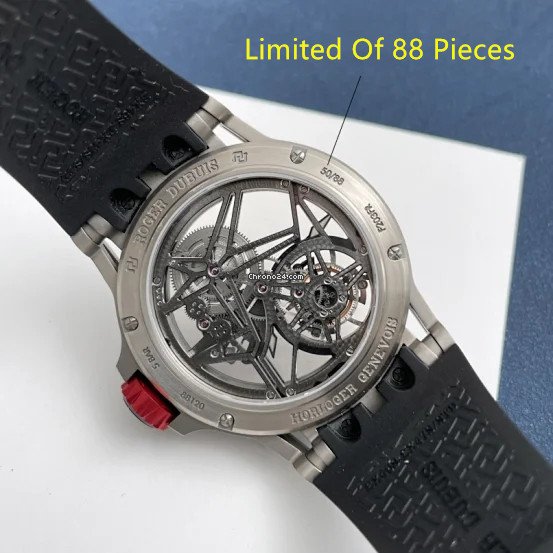 IMG_9081 Roger Dubuis Excalibur Mens watch Unisex Manual winding Titanium RDDBEX0545 Replica 7