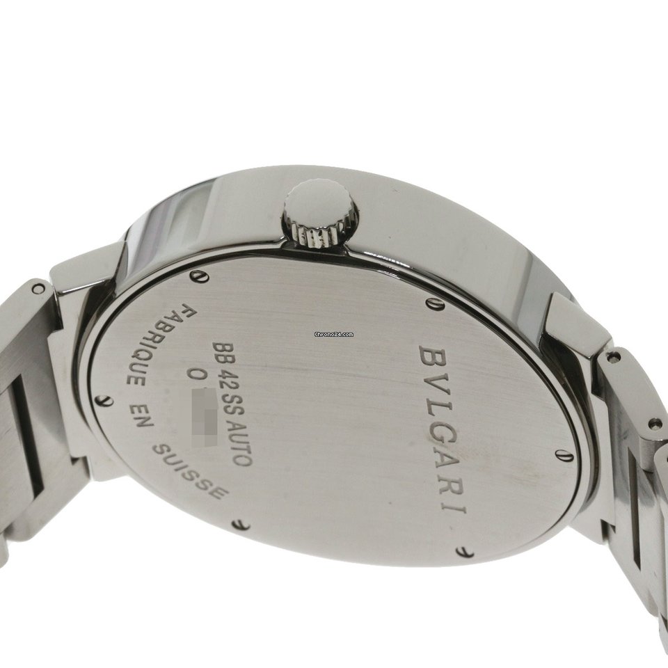 IMG_9081 Bulgari Bulgari Mens watch Unisex Automatic Steel BB42WSSD N Replica 7