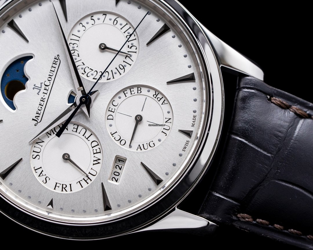 Jaeger-LeCoultre Master Ultra Thin Perpetual Mens watch Unisex Automatic Steel 130842J Replica 7