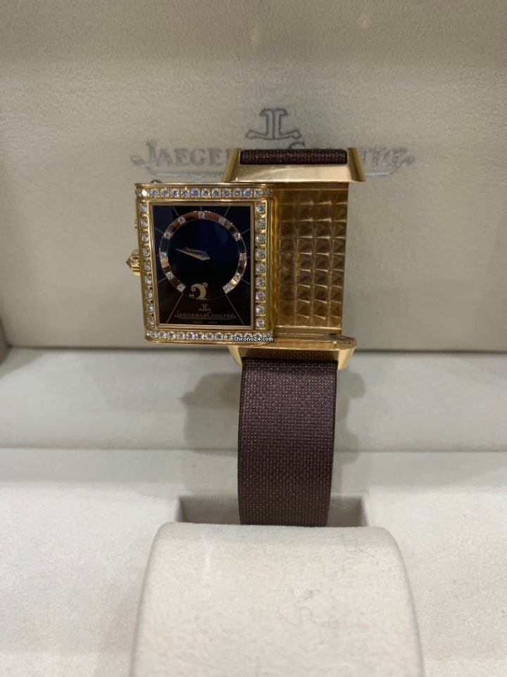 Jaeger-LeCoultre Reverso Womens watch Manual winding Rose gold 269.2.54 Replica 7