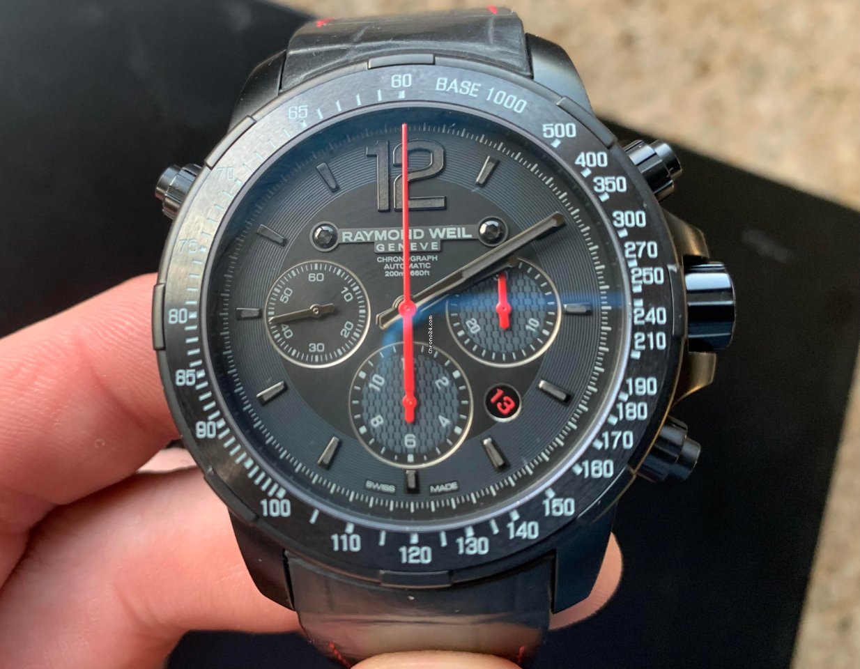IMG_9081 Raymond Weil Nabucco Mens watch Unisex Automatic Titanium 7810-BSF-05207 Replica 7
