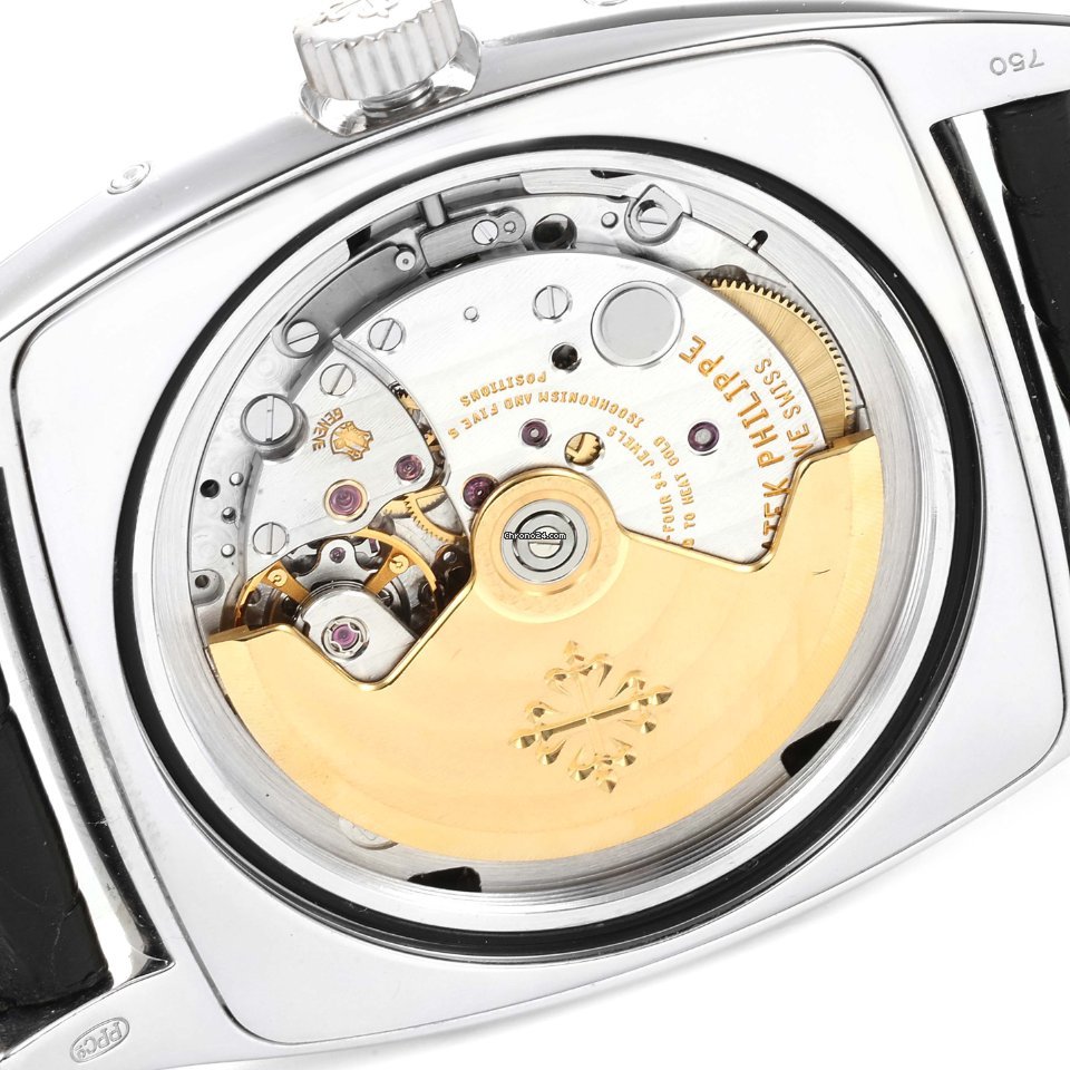IMG_9081 Patek Philippe Gondolo Mens watch Unisex Automatic White gold 5135G Replica 7