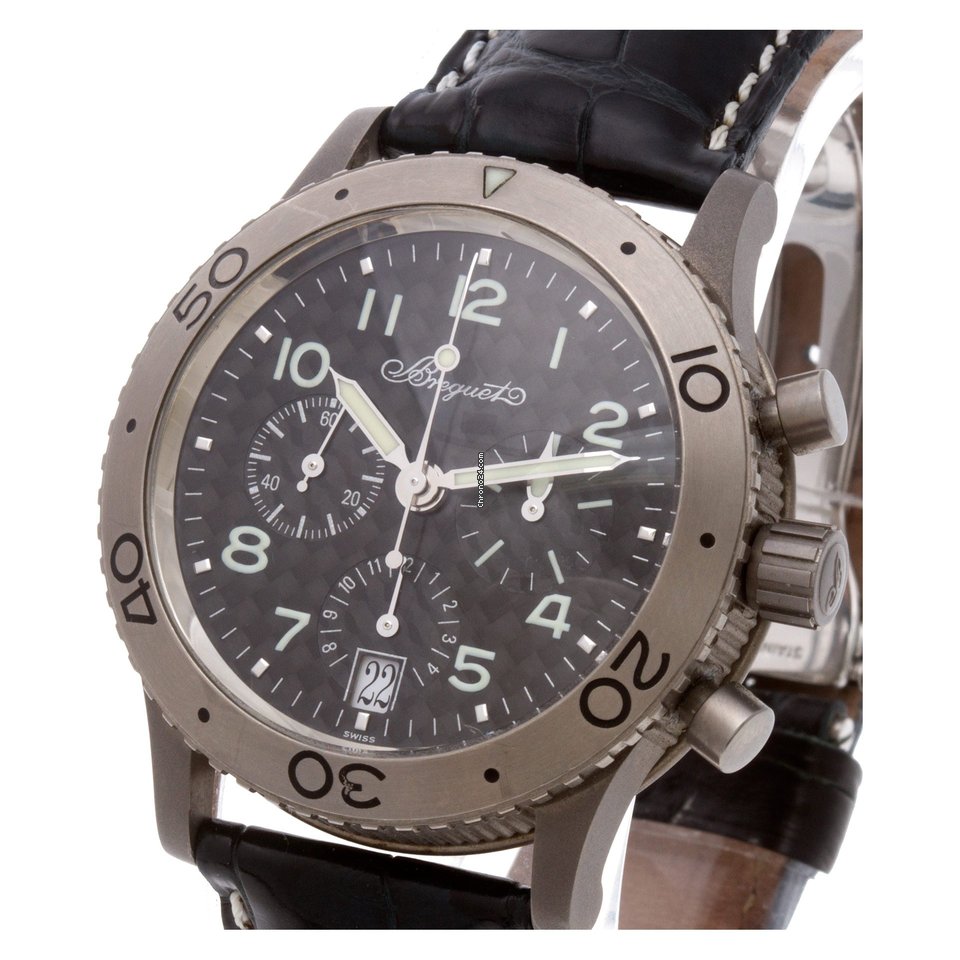 IMG_9081 Breguet Type XX - XXI - XXII Mens watch Unisex Automatic Titanium 3820TI Replica 7