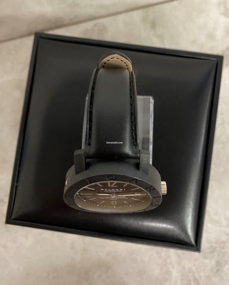 IMG_9081 Bulgari Bulgari Mens watch Unisex Automatic Carbon BB40CL Replica 7
