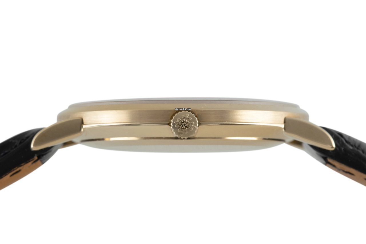 IMG_9081 Patek Philippe Calatrava Mens watch Unisex Manual winding Yellow gold 3893 Replica 7