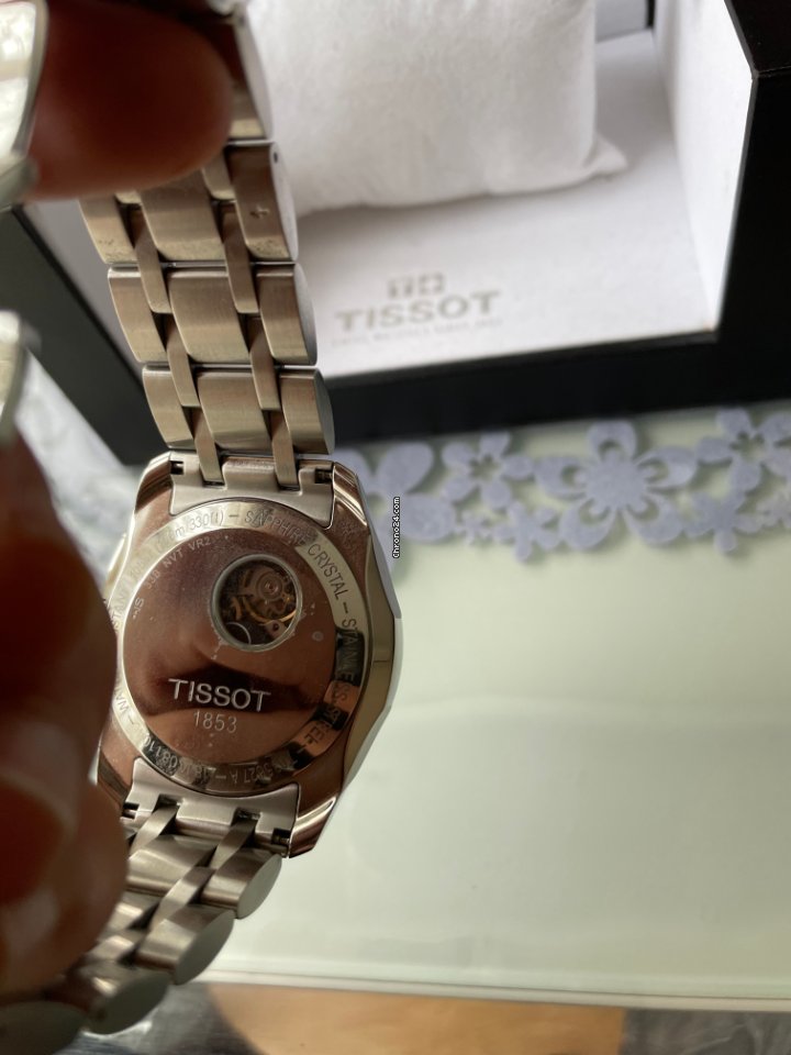 IMG_9081 Tissot Couturier Mens watch Unisex Automatic Steel T0356271105100 Replica 7