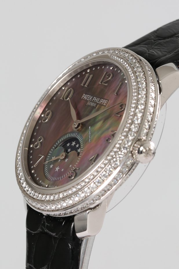 IMG_9081 Patek Philippe Complications Womens watch Manual winding White gold 4968G-001 Replica 7