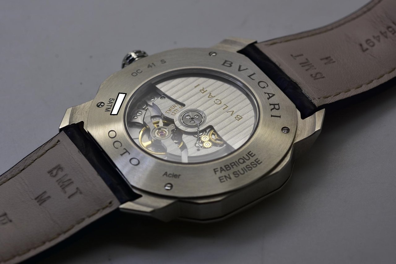 IMG_9081 Bulgari Octo Mens watch Unisex Automatic Steel OC41C6SLD Replica 7