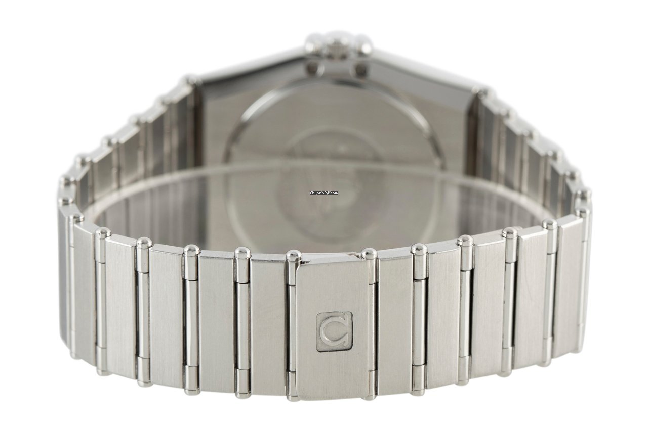 IMG_9081 Omega Constellation Day-Date Mens watch Unisex Quartz Steel 398.0869 Replica 7