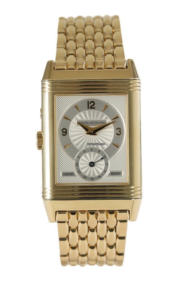 IMG_9081 Jaeger-LeCoultre Reverso Duoface Mens watch Unisex Manual winding Yellow gold 270.1.54 Replica 7