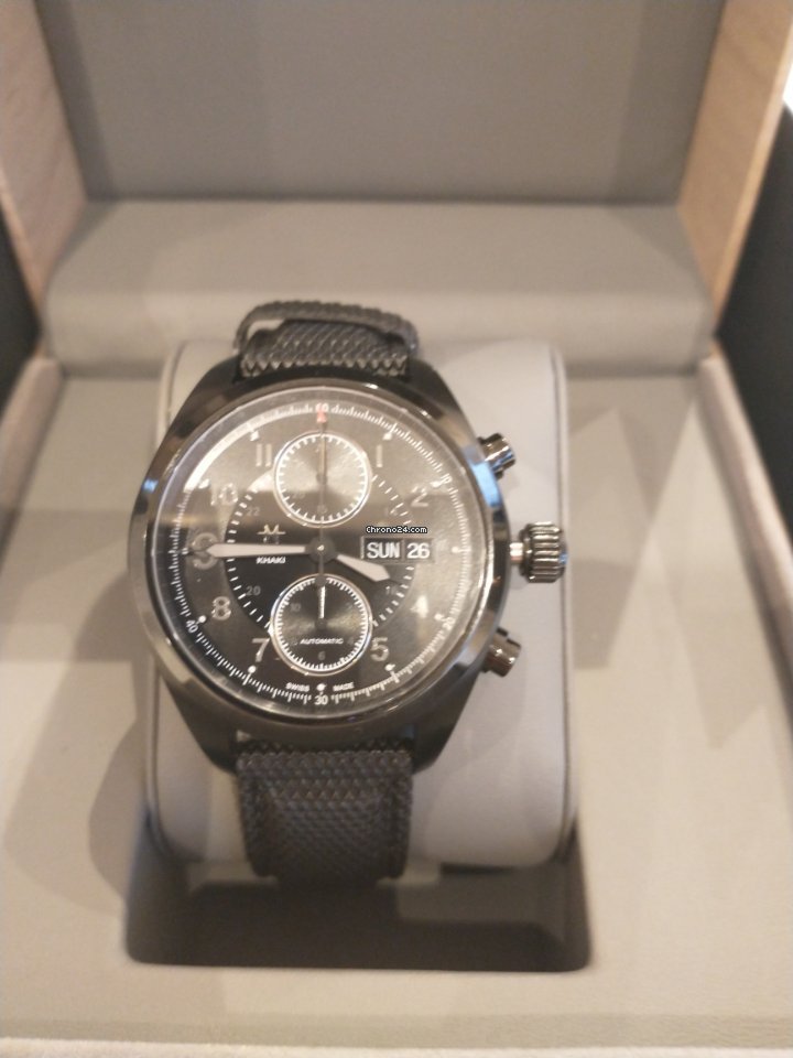 IMG_9081 Hamilton Khaki Field Day Date Mens watch Unisex Automatic Steel H71626735 Replica 7