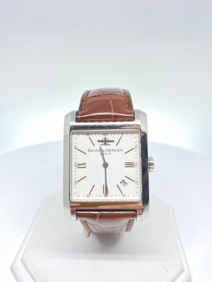 IMG_9081 Baume & Mercier Hampton Mens watch Unisex Quartz Steel 65562 Replica 7