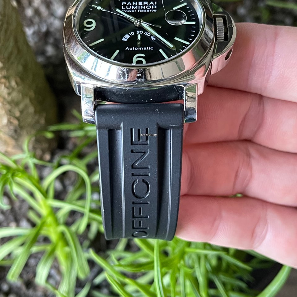 IMG_9081 Panerai Luminor Power Reserve Mens watch Unisex Automatic Steel PAM 00027 Replica 7