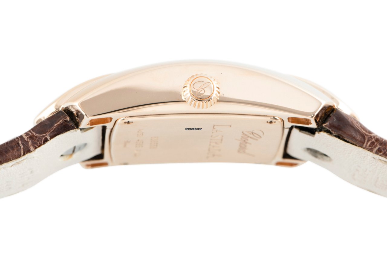 Chopard La Strada Womens watch Quartz Red gold 4585 Replica 7