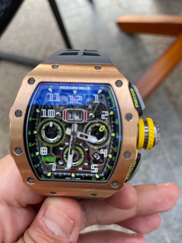 Richard Mille RM 011 Mens watch Unisex Automatic Mon-00636 Replica 7