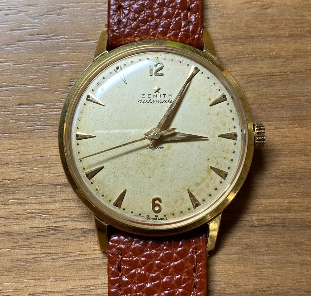 Zenith Automatic Yellow gold 133.8 Replica 7