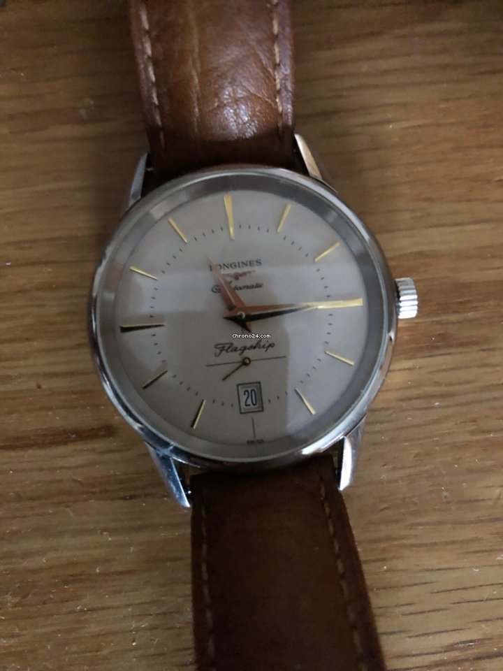 IMG_9081 Longines Flagship Heritage Mens watch Unisex Automatic Steel L4.795.4.78.2 Replica 7