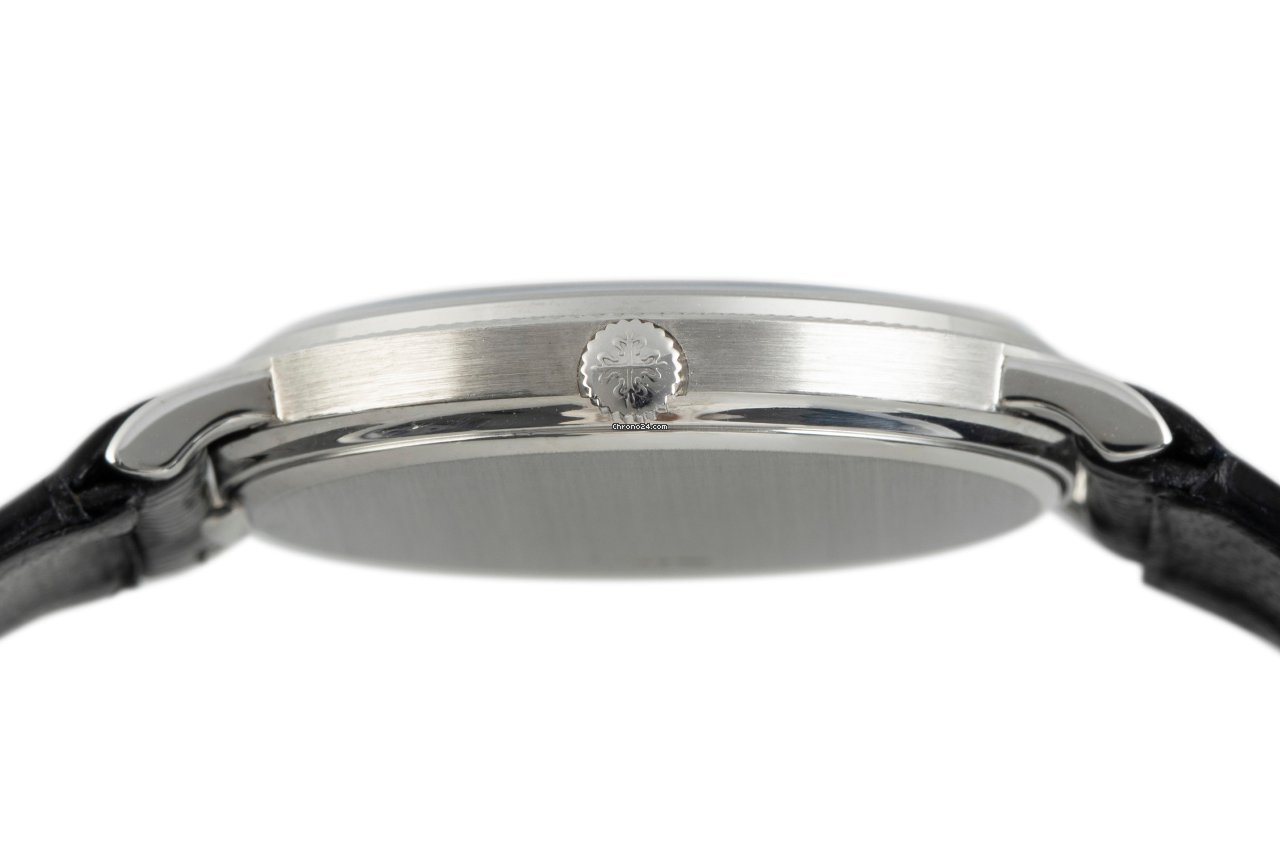 IMG_9081 Patek Philippe Calatrava Mens watch Unisex Quartz White gold 3944 Replica 7