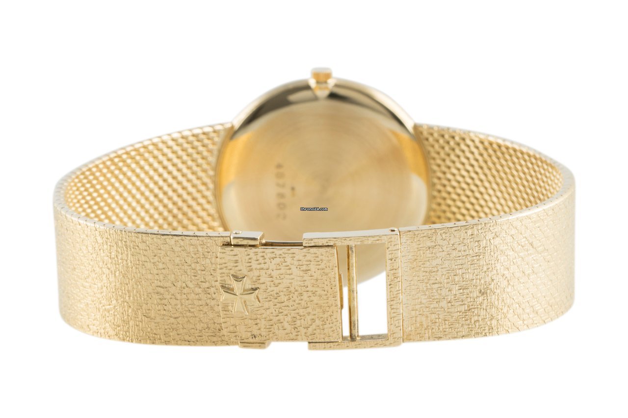 Vacheron Constantin Patrimony Mens watch Unisex Manual winding Yellow gold 6352 Replica 7