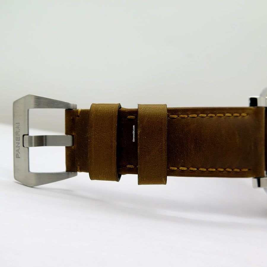 IMG_9081 Panerai Luminor 1950 Mens watch Unisex Manual winding Steel PAM 557 Replica 7
