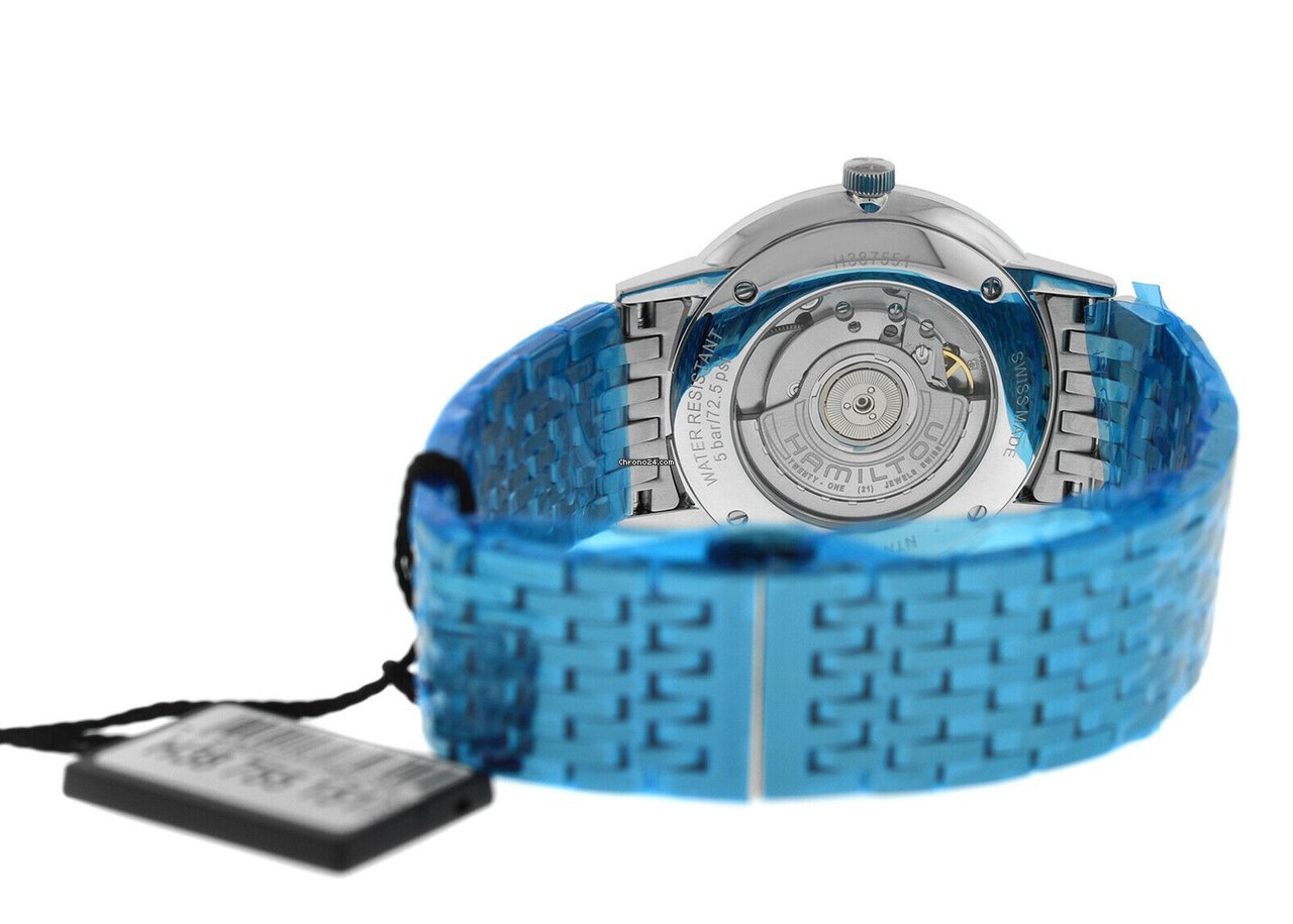 IMG_9081 Hamilton Intra-Matic Mens watch Unisex Automatic Steel H38755151 Replica 7