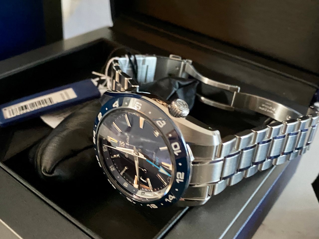 IMG_9081 Seiko Grand Seiko Mens watch Unisex Automatic Steel SBGE255 Replica 7