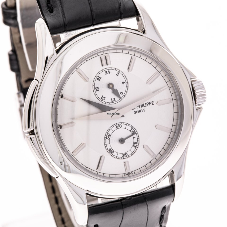 IMG_9081 Patek Philippe Travel Time Mens watch Unisex Manual winding Platinum 5134P-001 Replica 7