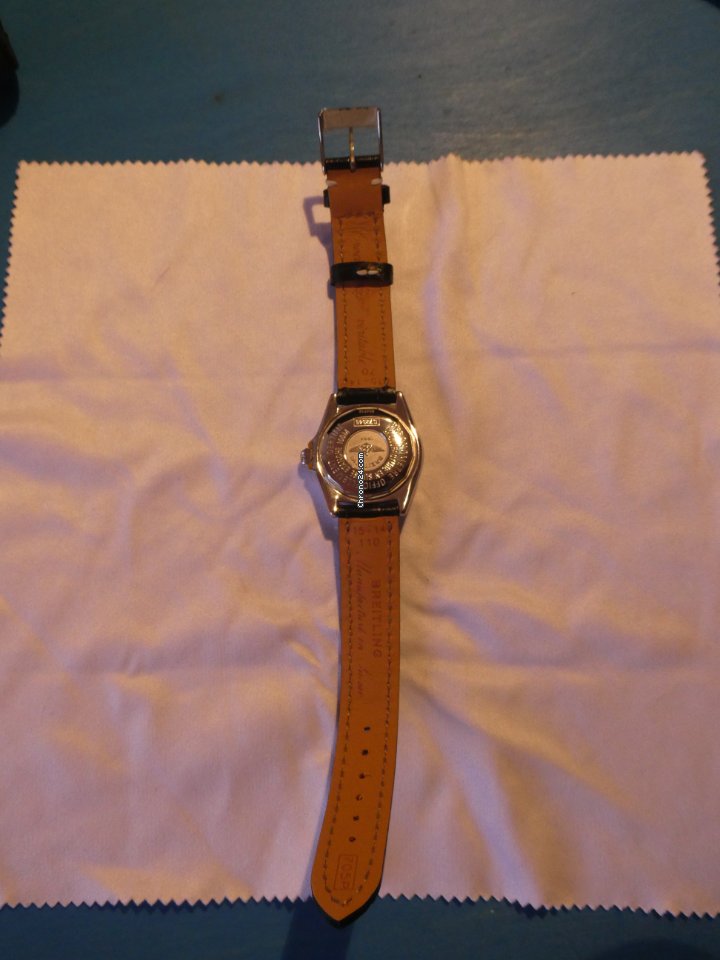IMG_9081 Breitling Callistino Womens watch Quartz Gold Steel D72345 Replica 7