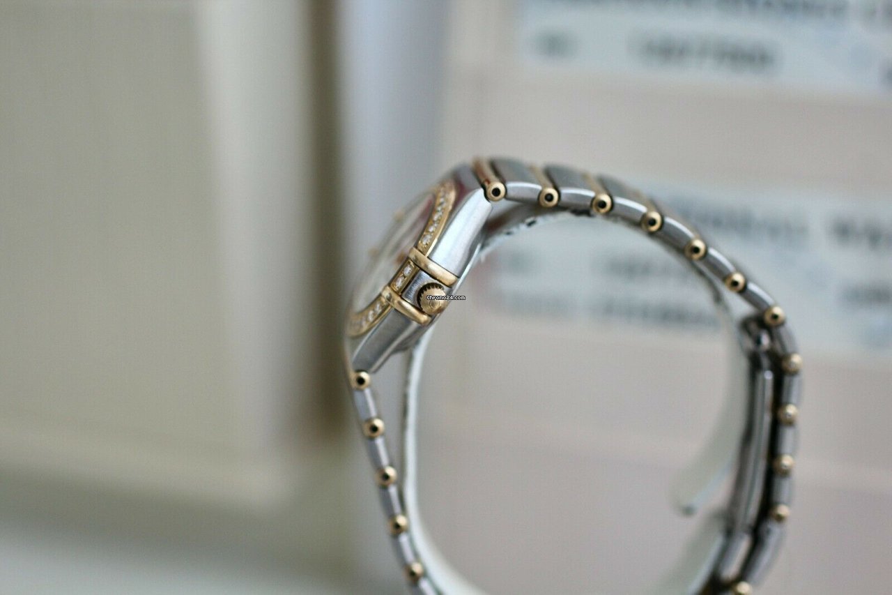 IMG_9081 Omega Constellation Womens watch Quartz Gold Steel 1267.75.00 Replica 7