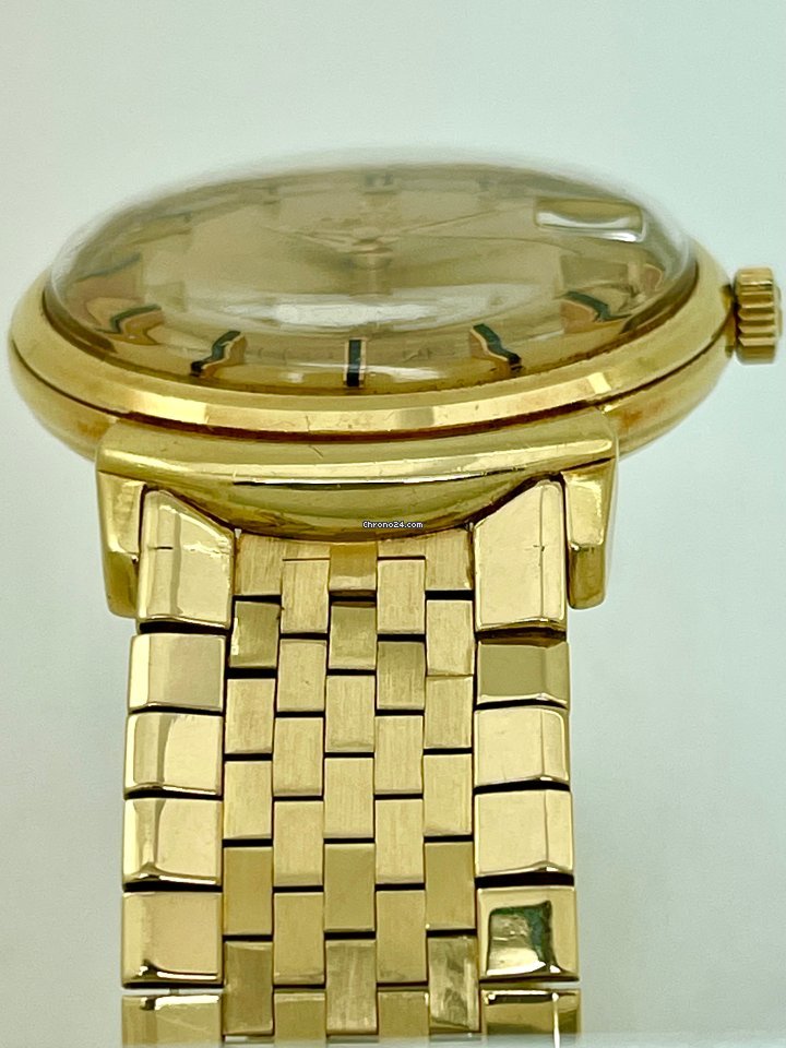 IMG_9081 Omega Constellation Mens watch Unisex Automatic Yellow gold 168.002 Replica 7