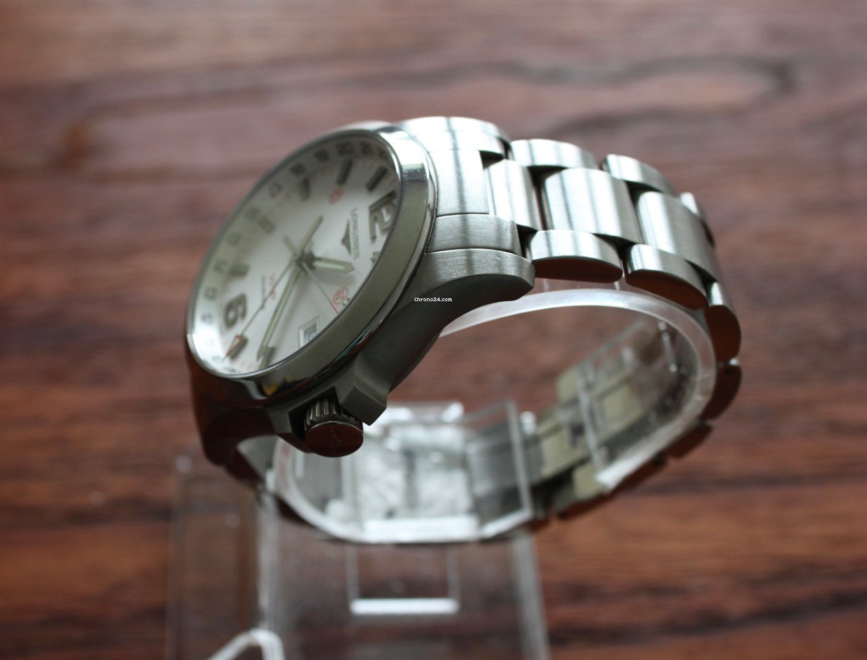 IMG_9081 Longines Mens watch Unisex Quartz Steel L37284769 Replica 7