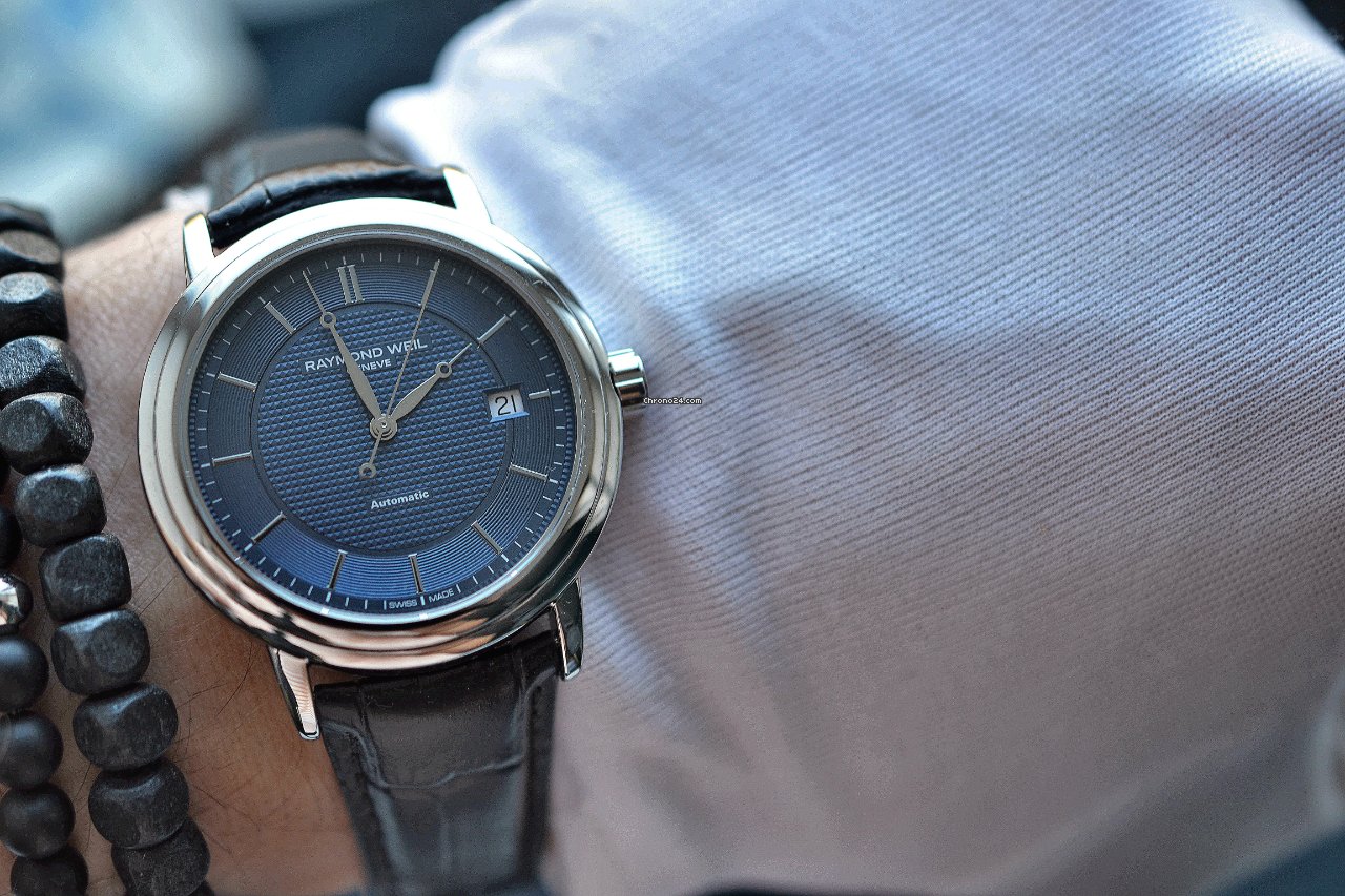 Raymond Weil Maestro Mens watch Unisex Automatic Steel 2837-STC-50001 Replica 7