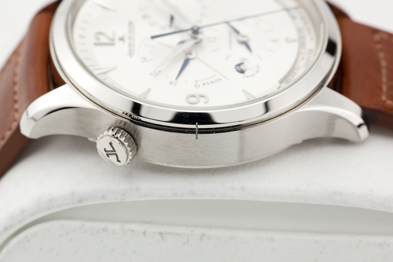 IMG_9081 Jaeger-LeCoultre Master Geographic Mens watch Unisex Automatic Steel 4128420 Replica 7