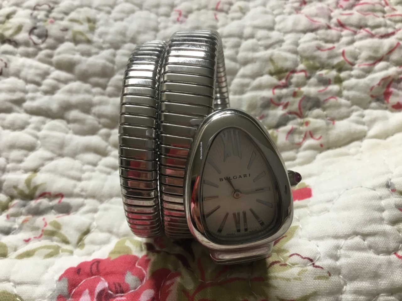IMG_9081 Bulgari Serpenti Womens watch Automatic Steel SP35S Replica 7