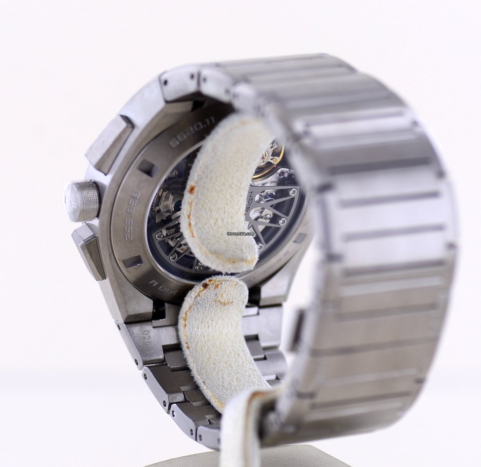 IMG_9081 Porsche Design Dashboard Mens watch Unisex Automatic Titanium 6620.11.46.0268 Replica 7