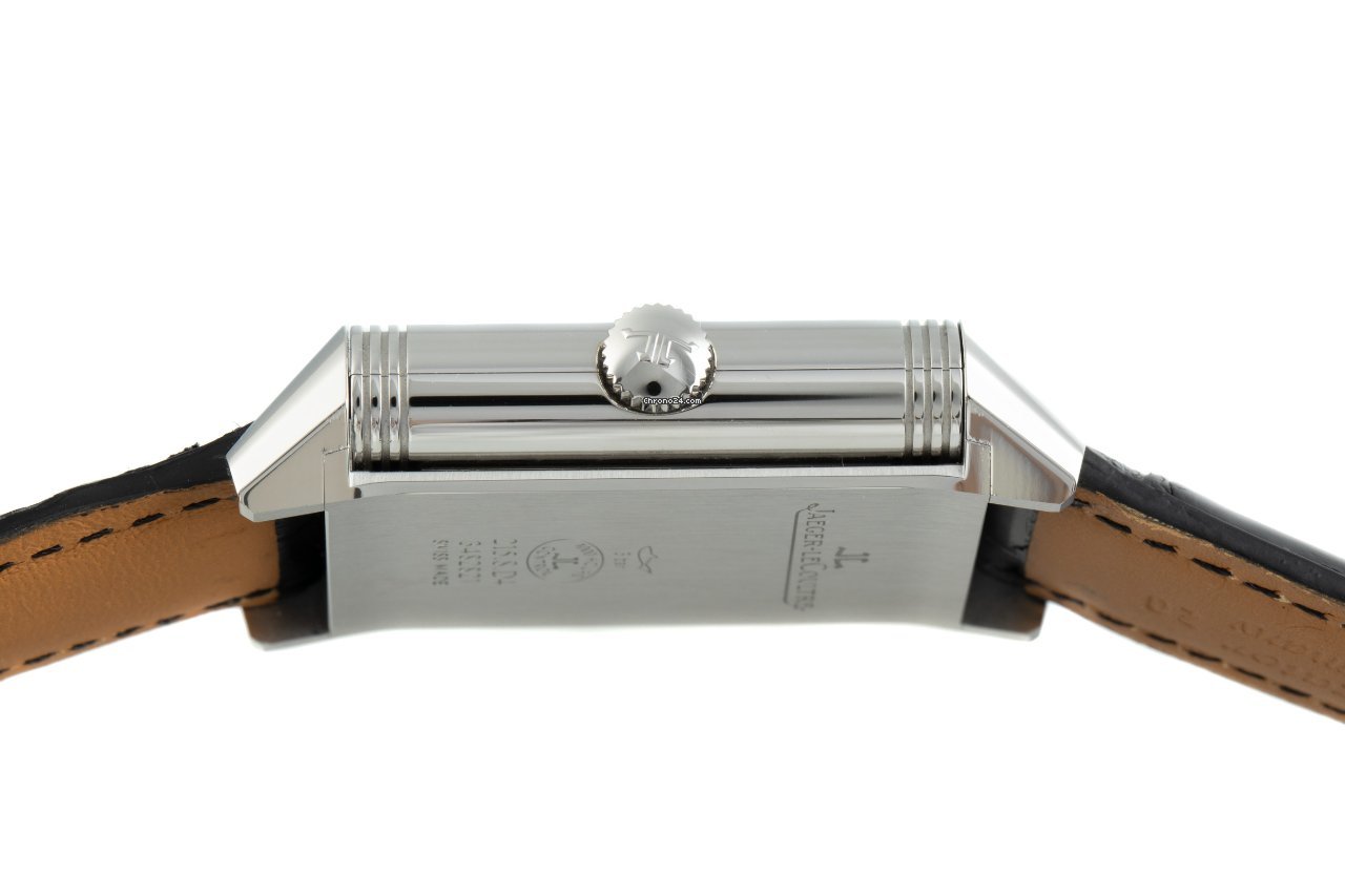 IMG_9081 Jaeger-LeCoultre Reverso Duoface Mens watch Unisex Manual winding Steel 215.8.D4 Replica 7