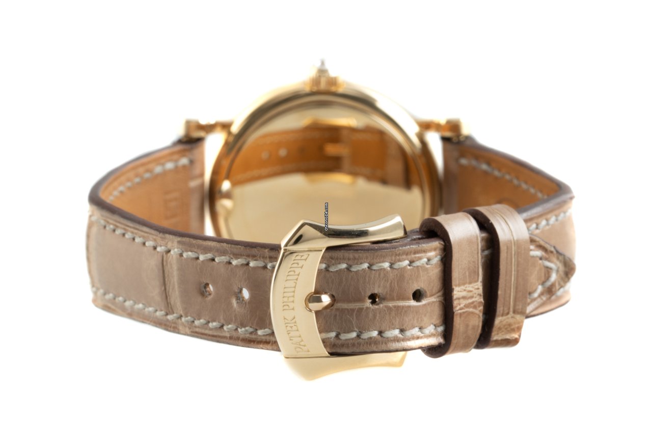 Patek Philippe Calatrava Womens watch Manual winding Yellow gold 4858 Replica 7