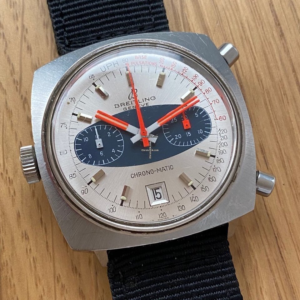 IMG_9081 Breitling Chrono-Matic Mens watch Unisex Automatic Steel 2111 Replica 7