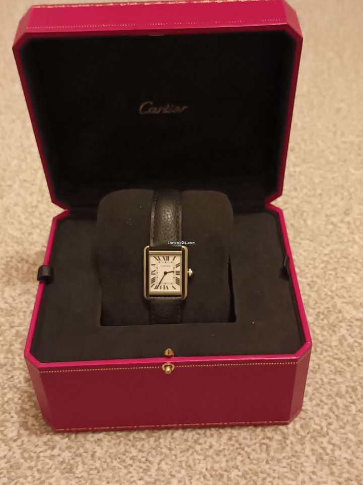 Cartier Tank Solo Womens watch Quartz Steel WSTA0030 Replica 7