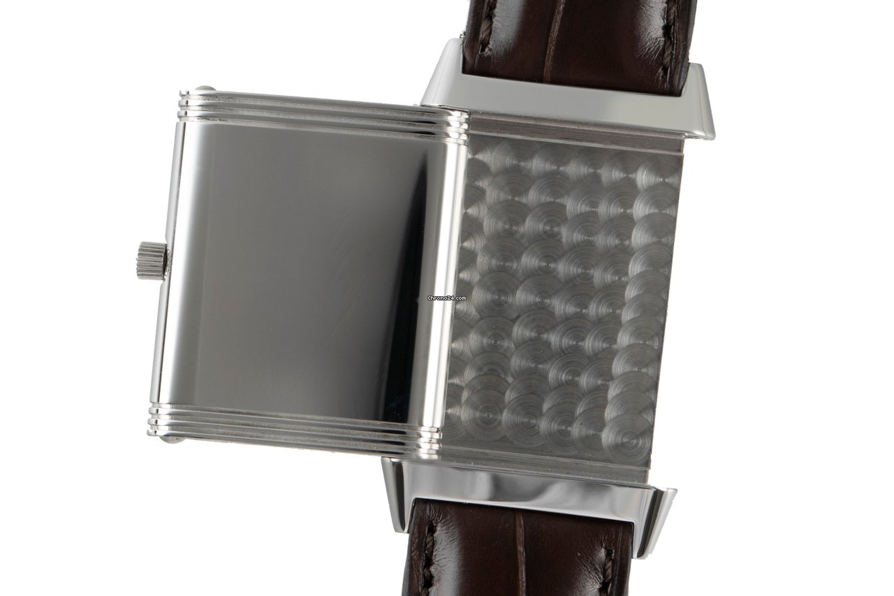 IMG_9081 Jaeger-LeCoultre Reverso Classique Mens watch Unisex Quartz Steel 250.8.08 Replica 7