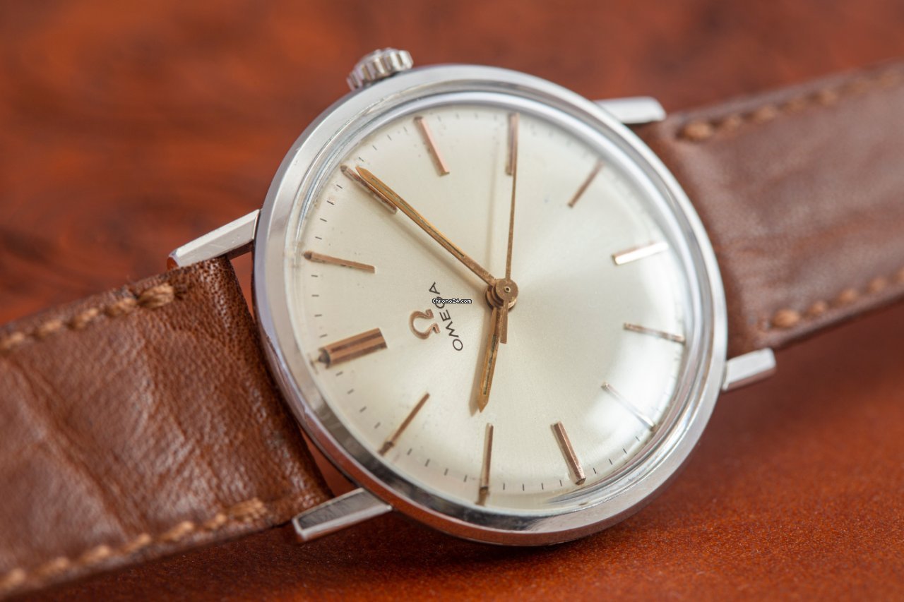IMG_9081 Omega Geneve Mens watch Unisex Manual winding Steel 131.019 Replica 7