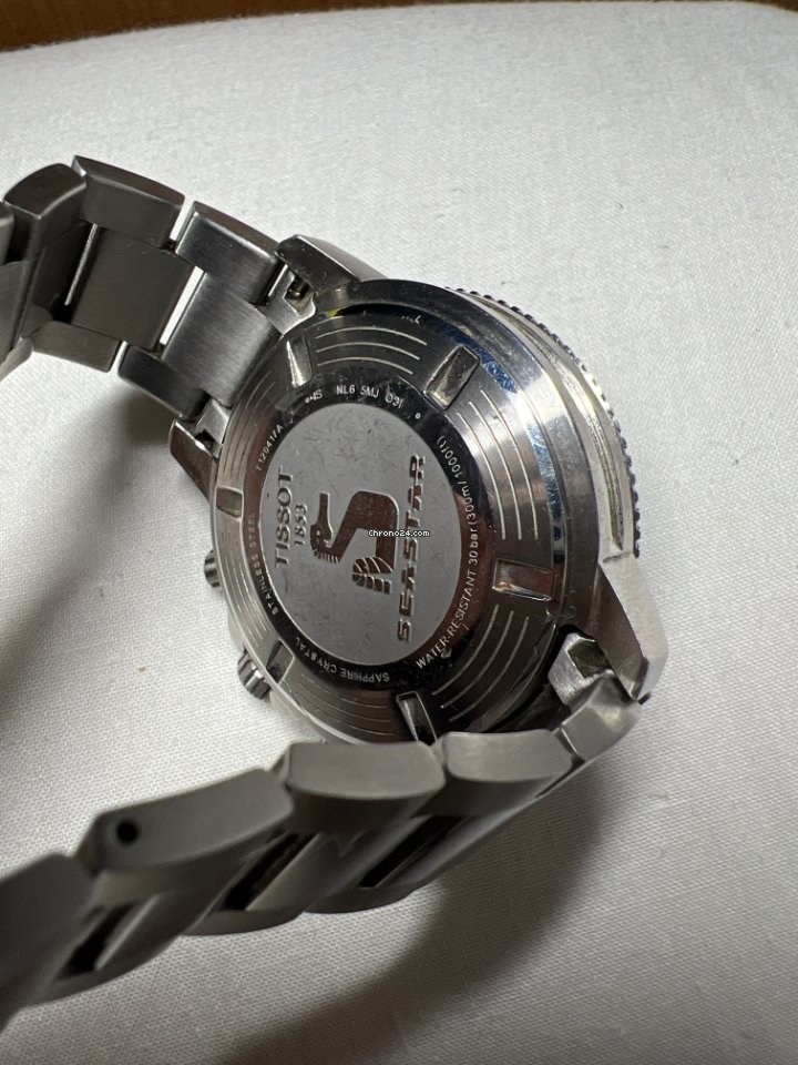 Tissot Seastar 1000 Mens watch Unisex Quartz Steel T120.417.11.041.00 Replica 7