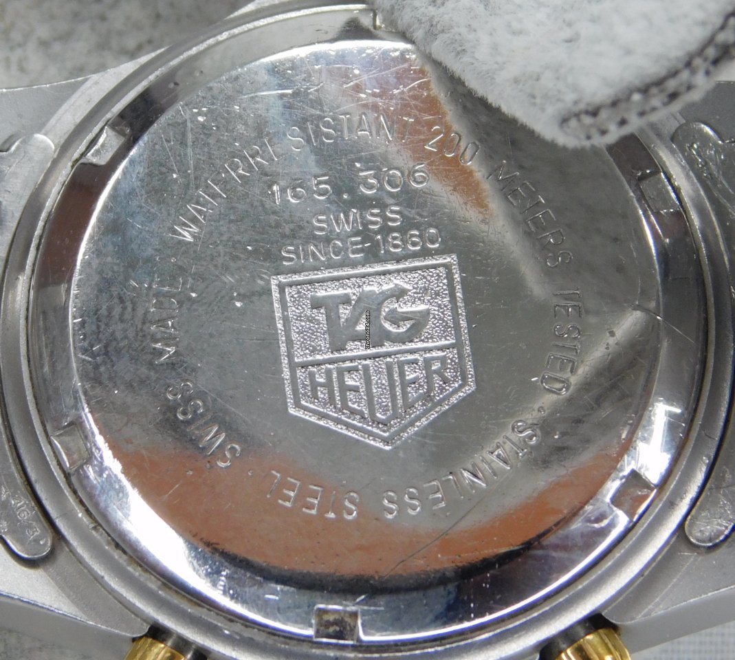 IMG_9081 TAG Heuer 2000 Mens watch Unisex Automatic Steel 165.306 Replica 7