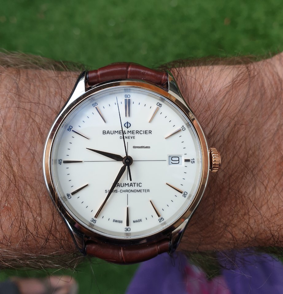 Baume & Mercier Clifton Mens watch Unisex Automatic Steel 6102447 Replica 7
