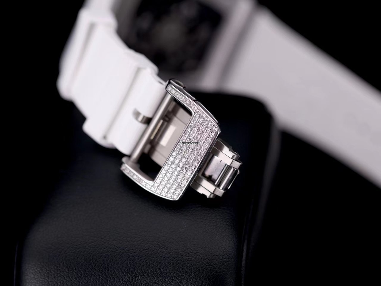IMG_9081 Richard Mille Mens watch Unisex Automatic White gold Richard Mille RM 023 White Gold Replica 7