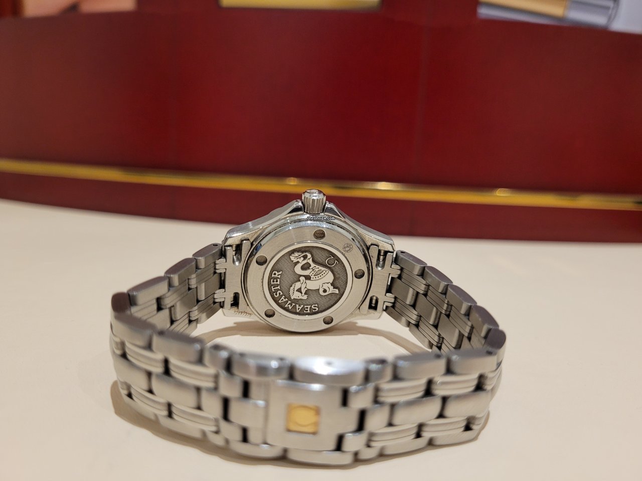 Omega Seamaster Diver 300 M Womens watch Quartz Steel 21230286101001 Replica 7